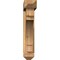 Ekena Millwork Merced Arts and Crafts Smooth Bracket w/ Offset Brace, Western Red Cedar, 5 1/2"W x 28"D x 28"H BKT0604X28X28MRC03SWR - alternate 2